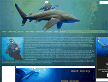 Tablet Screenshot of haifish.shark-society.com